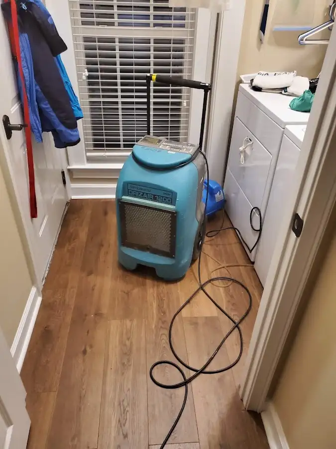 Commercial dehumidifier deployed for Crawl Space Restoration in Bryan